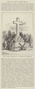 O memorial dos protetores no cemitério de Brompton de Frank Watkins